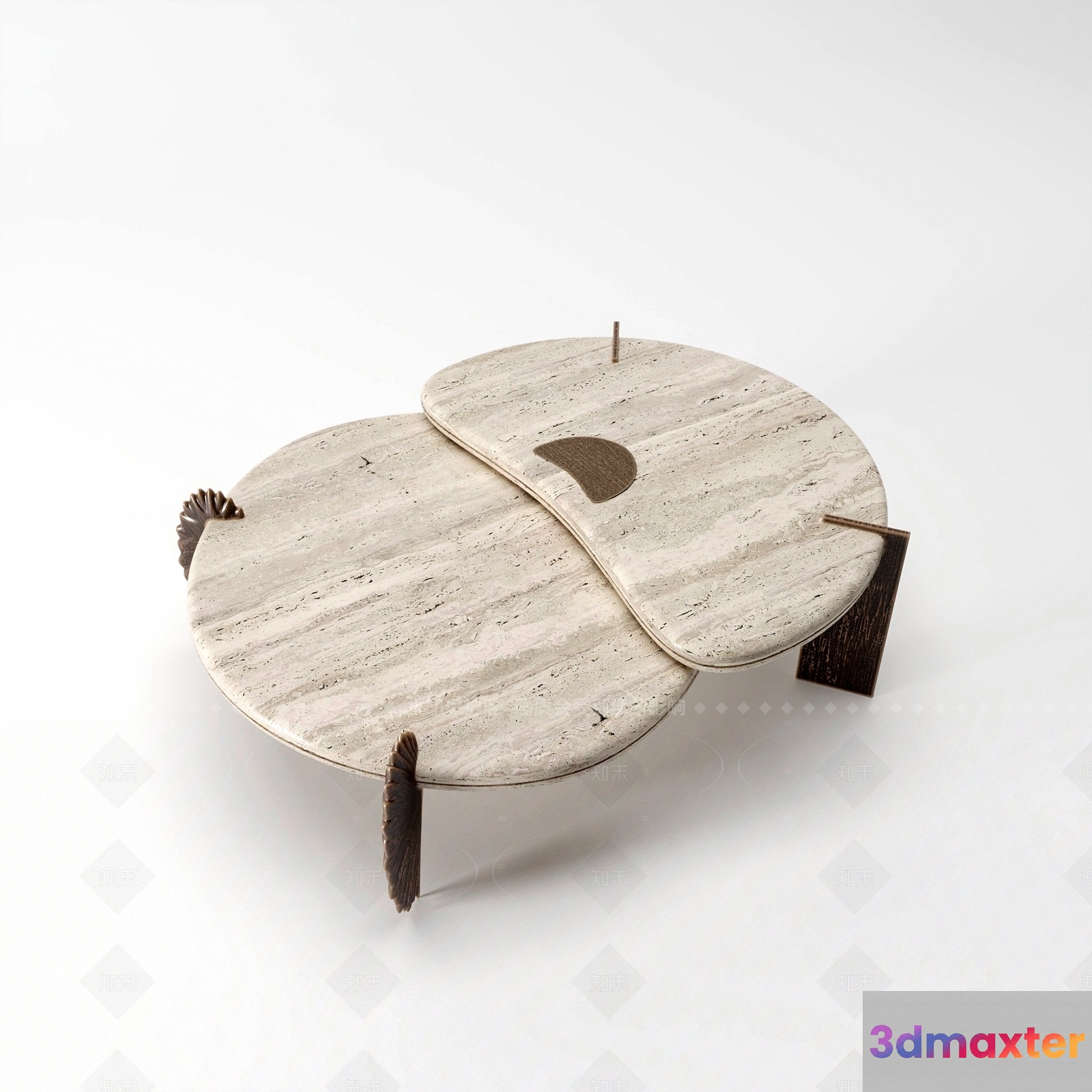 Modern Coffee Table 3D Model - 12529 - VRAY Render
