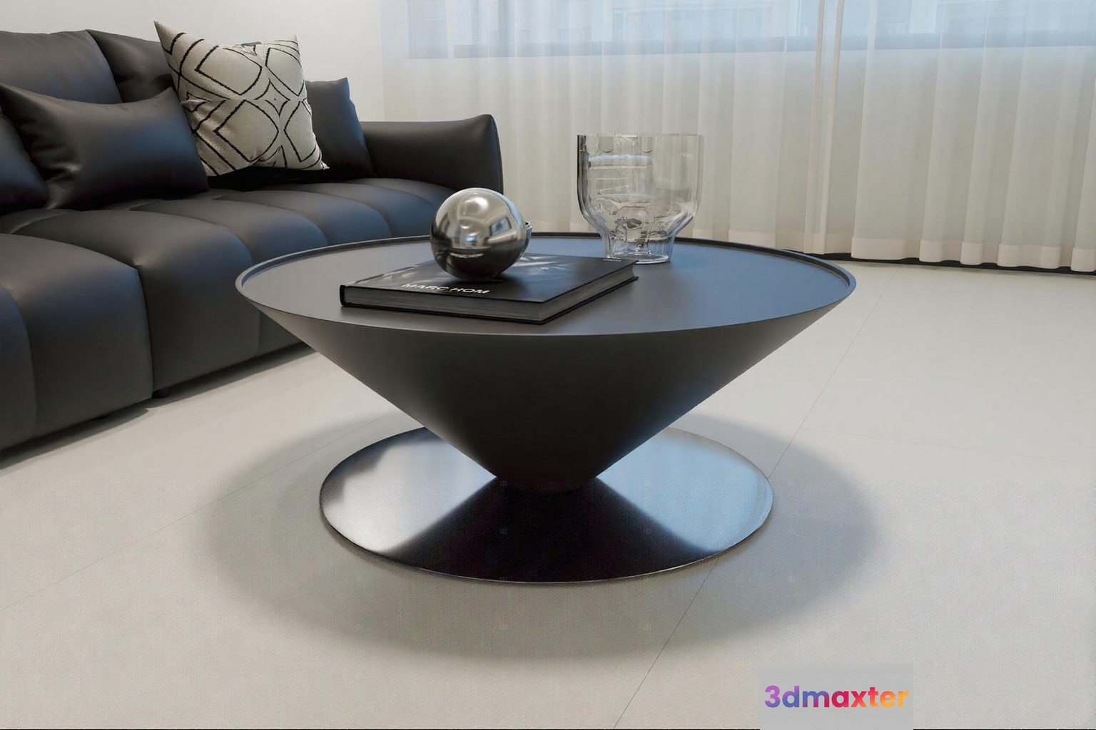 Modern Coffee Table 3D Model - 6460 - VRAY Render