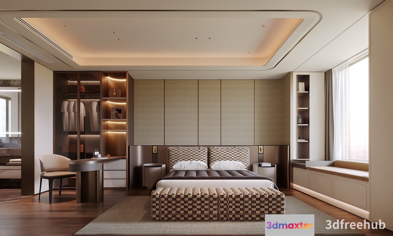 Modern 3D Rendering 3D Model - 22609 - VRAY Render