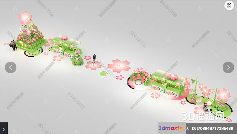 3D Rendering Of A Parade Float 3D Model - 3664 - VRAY Render