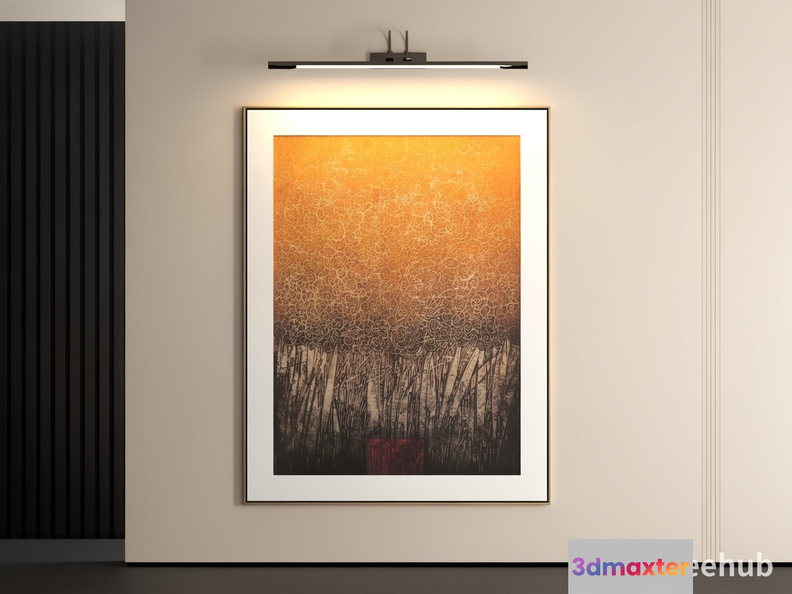 Modern Light Fixture 3D Model - 22266 - VRAY Render