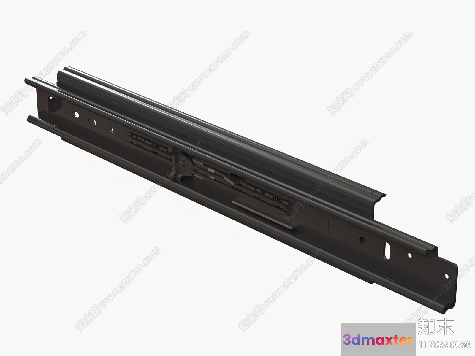 Modern Wooden Drawer 3D Model - 11445 - VRAY Render