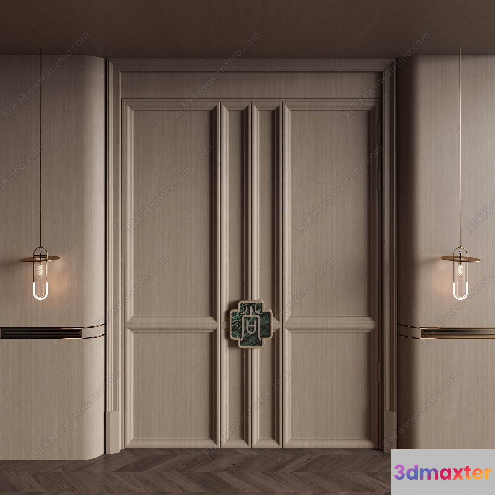 Cozy Living Room 3D Model - 20763 - VRAY Render