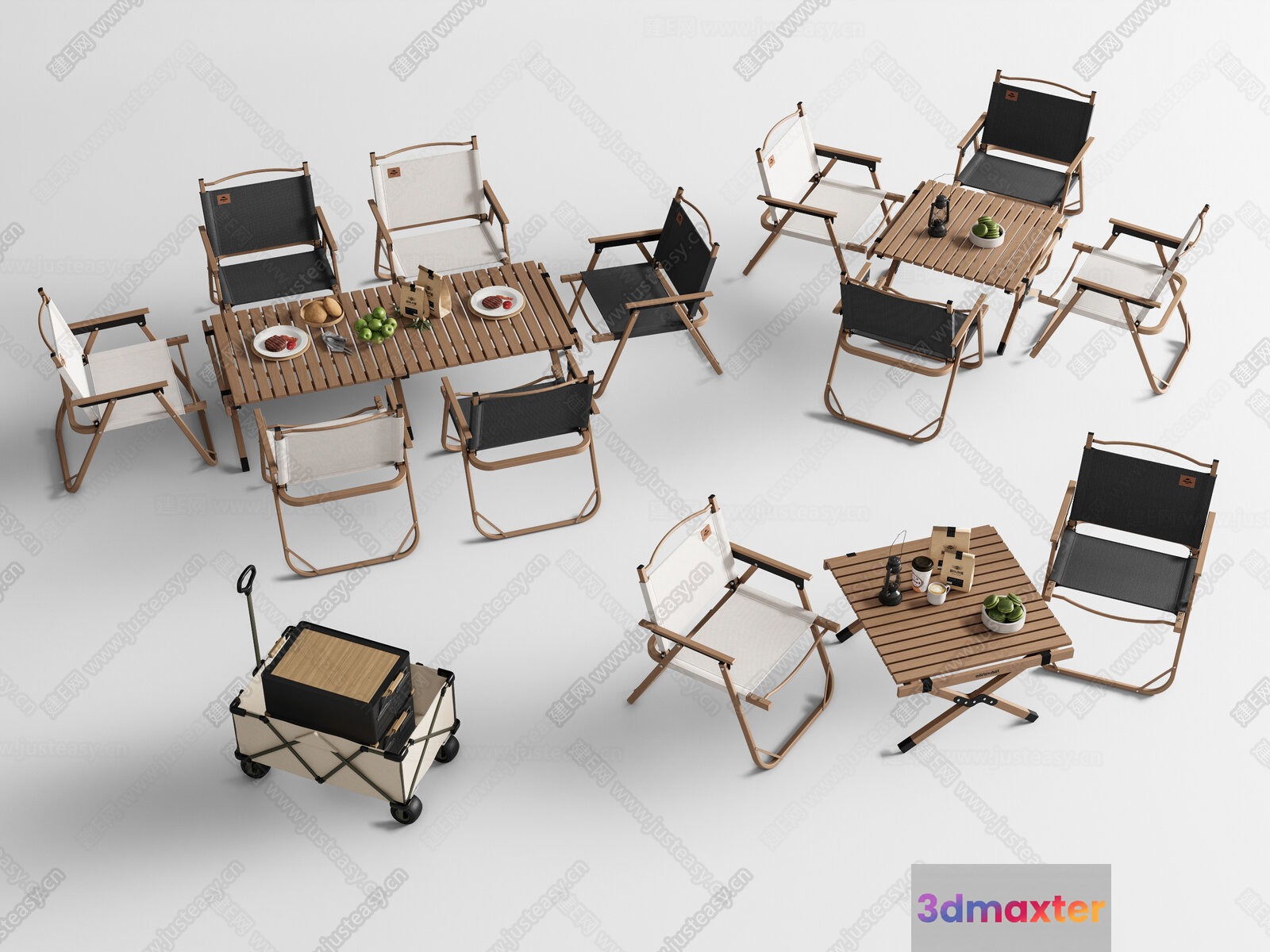 Outdoor Furniture 3D Model - 12251 - VRAY Render