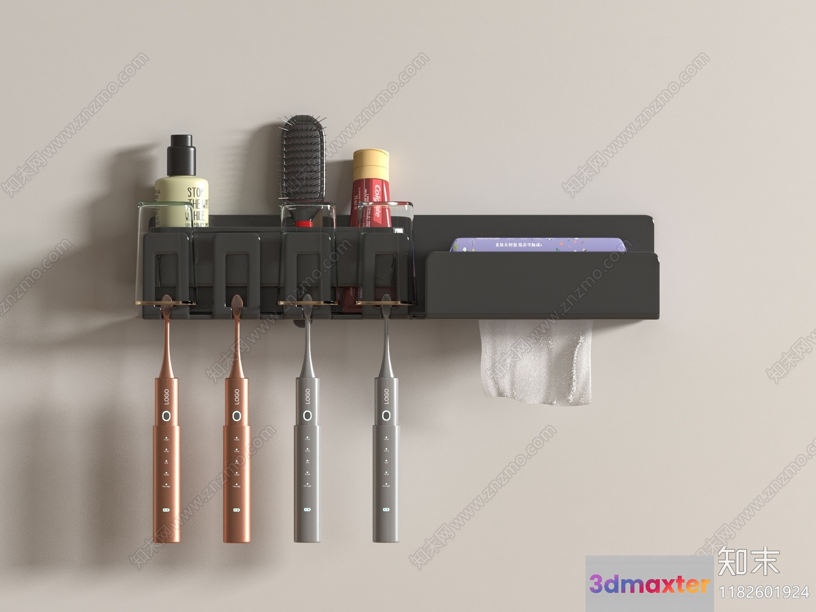 Toothbrush Holder 3D Model - 4346 - VRAY Render