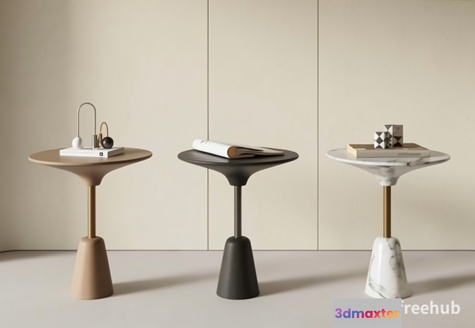 Modern Side Tables 3D Model - 21263 - VRAY Render