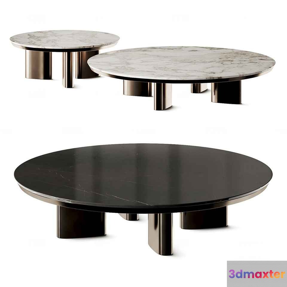 Modern Coffee Tables 3D Model - 2081 - CORONA Render