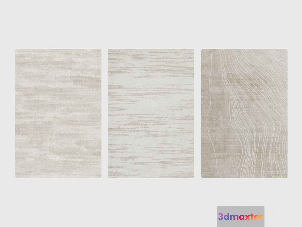 Modern Rug Collection 3D Model - 17637 - VRAY Render