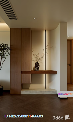 Modern Minimalist Interior 3D Model - 22309 - CORONA Render