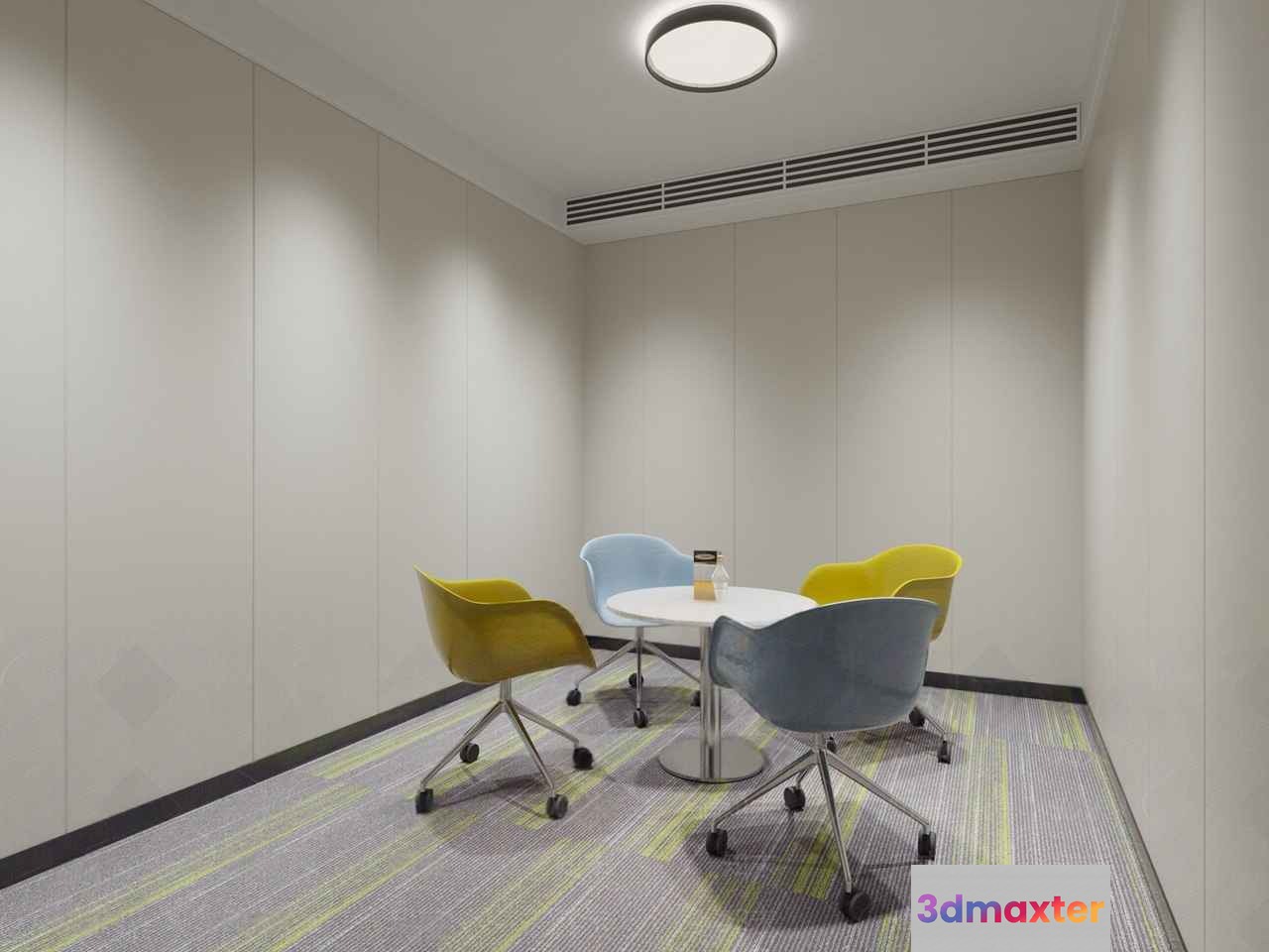 A Small Conference Room 3D Model - 15293 - CORONA Render