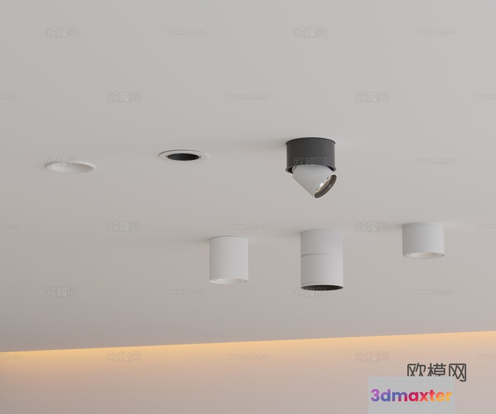 Light Fixtures 3D Model - 4608 - VRAY Render