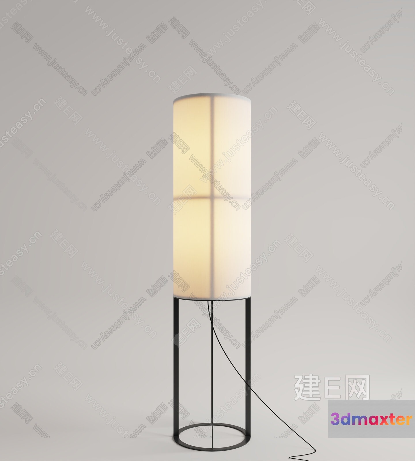 Modern Floor Lamp 3D Model - 1282 - VRAY Render