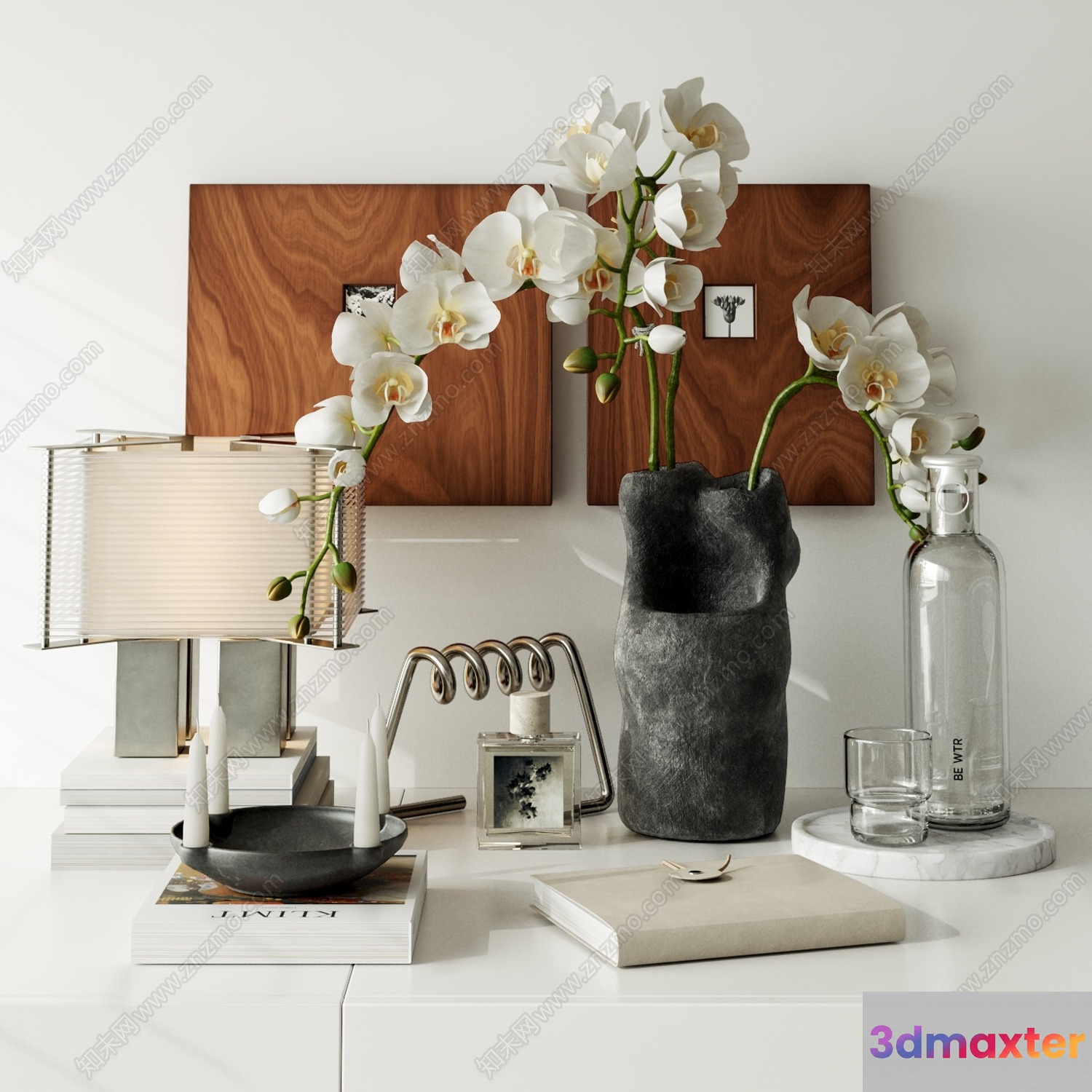 Modern Home Decor 3D Model - 9565 - VRAY Render