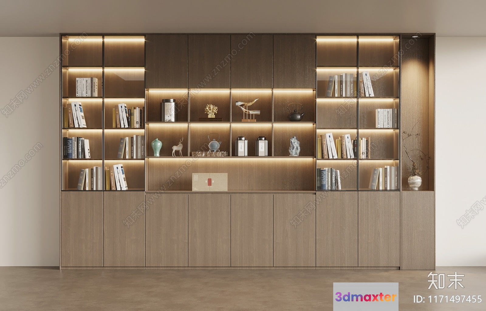 Modern Display Case 3D Model - 15935 - VRAY Render