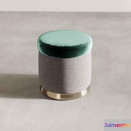 Small Round Stool 3D Model - 5565 - CORONA Render