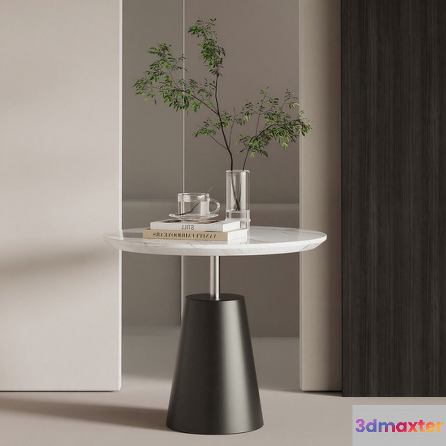Modern Side Table 3D Model - 13930 - VRAY Render