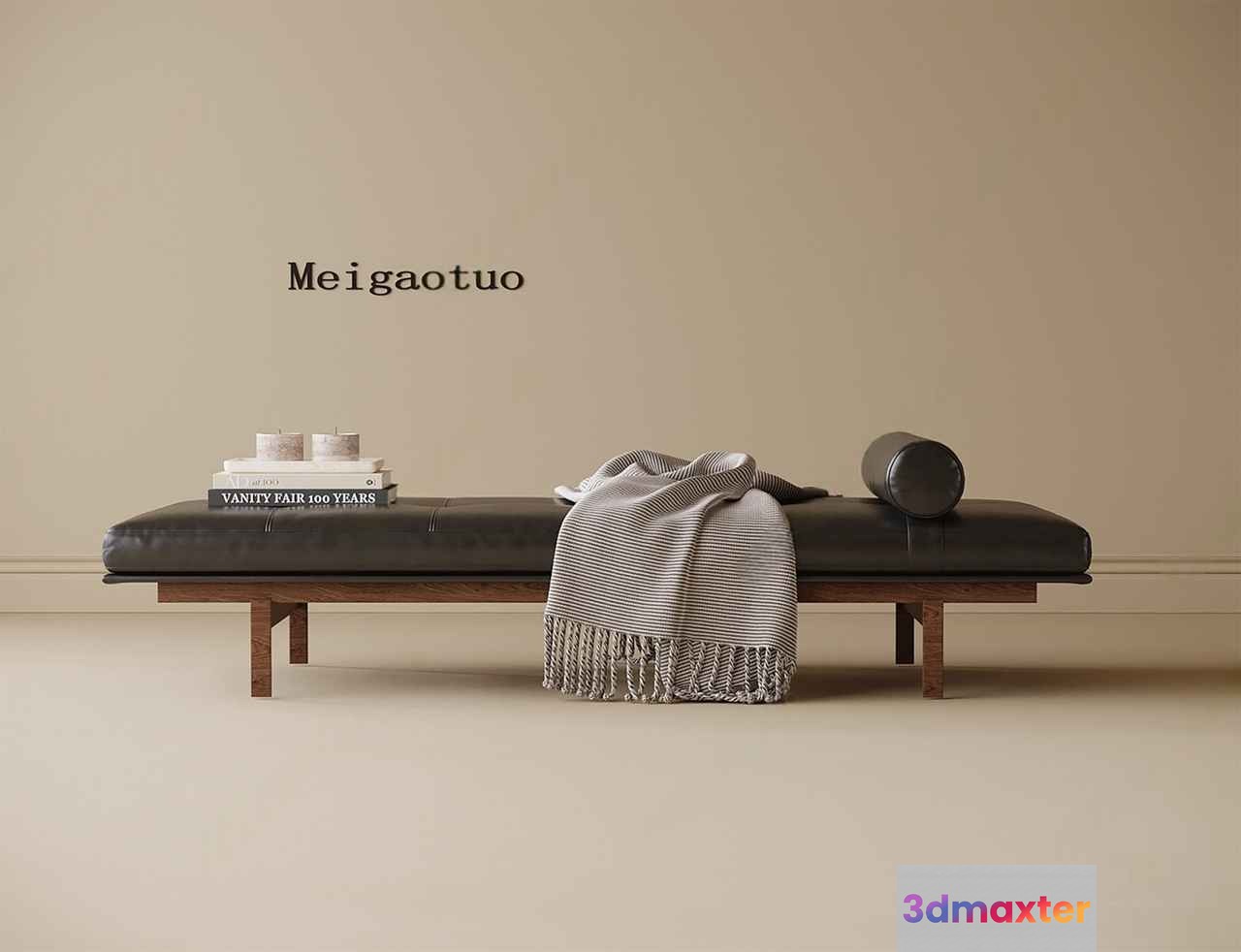 Modern Minimalist Bench 3D Model - 19714 - VRAY Render