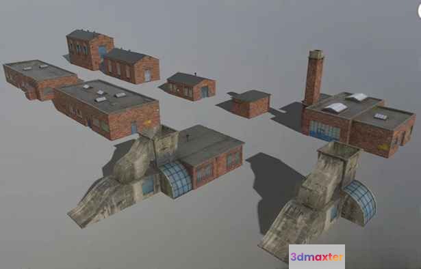 3D Building Models 3D Model - 13503 - VRAY Render