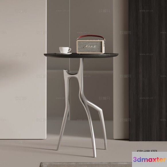 Modern Minimalist Table 3D Model - 18221 - VRAY Render