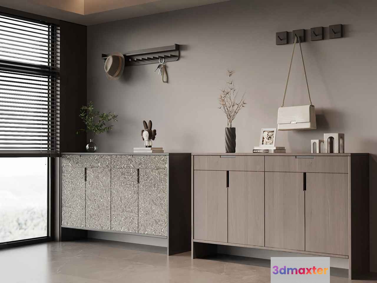 Modern Minimalist Interior 3D Model - 4879 - VRAY Render