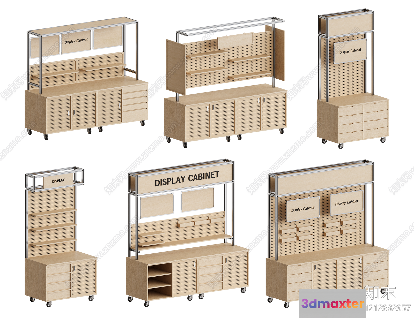 Display Cabinet 3D Model - 5956 - VRAY Render