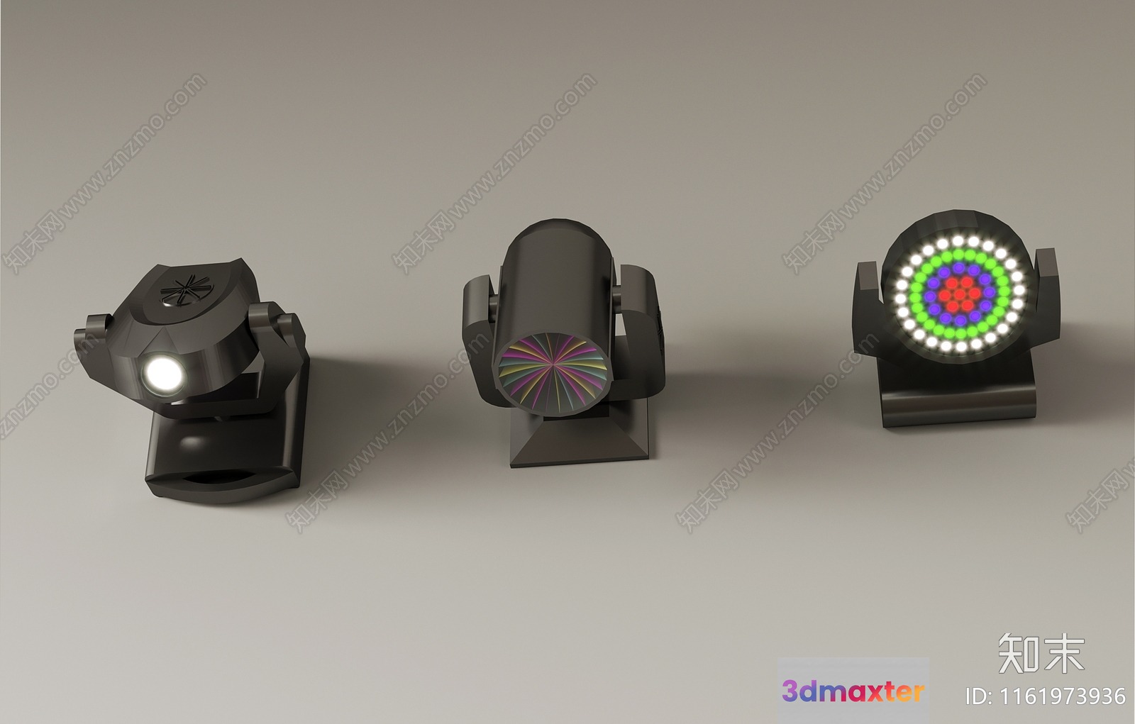 Modern Led Lights 3D Model - 18144 - VRAY Render