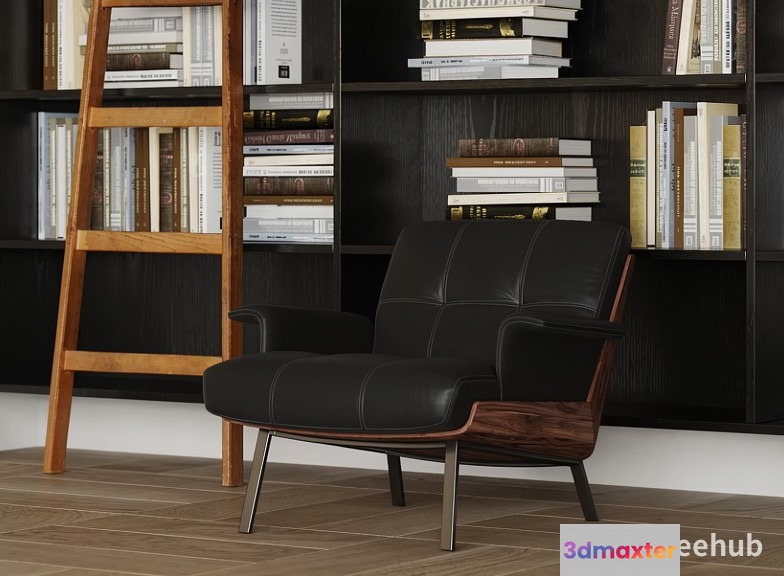Modern Living Room 3D Model - 20233 - VRAY Render