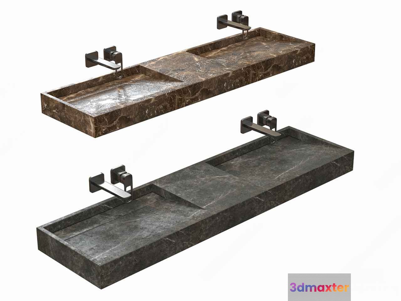 Modern Bathroom Sinks 3D Model - 14904 - VRAY Render