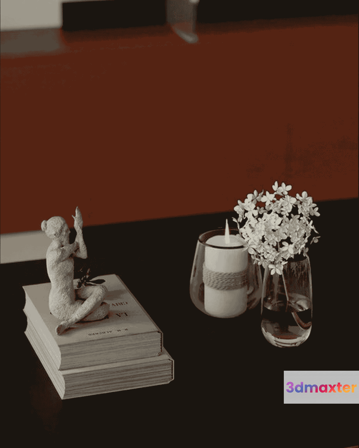 A Decorative Table Setting 3D Model - 10227 - CORONA Render