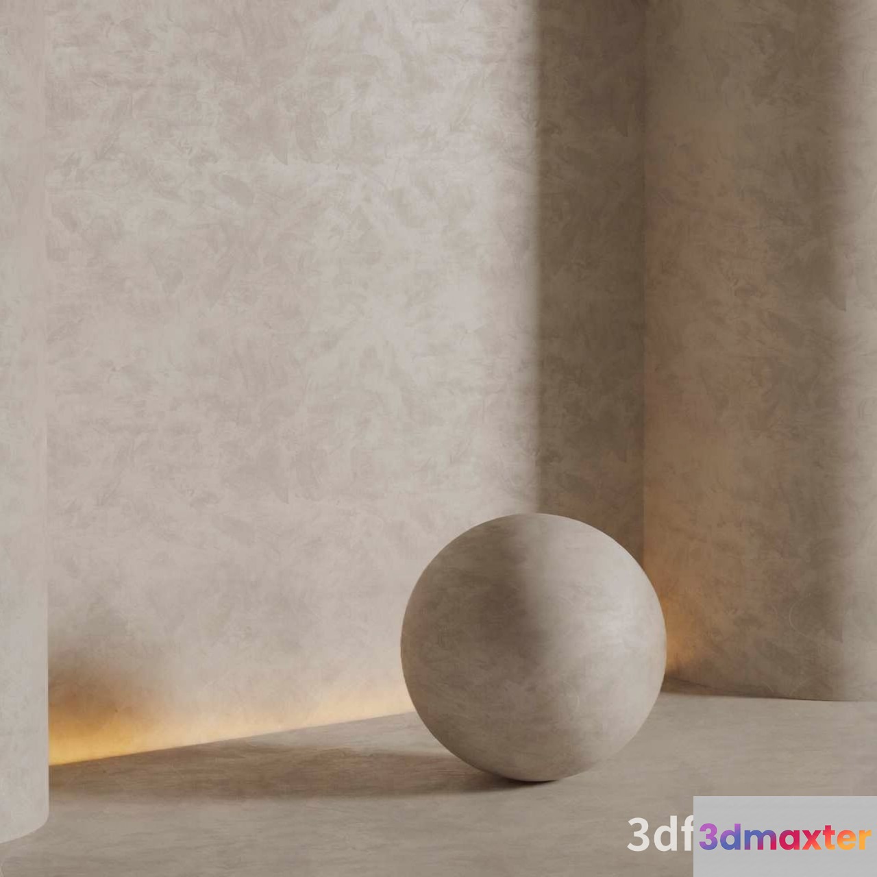 Modern 3D Sphere 3D Model - 21463 - VRAY Render