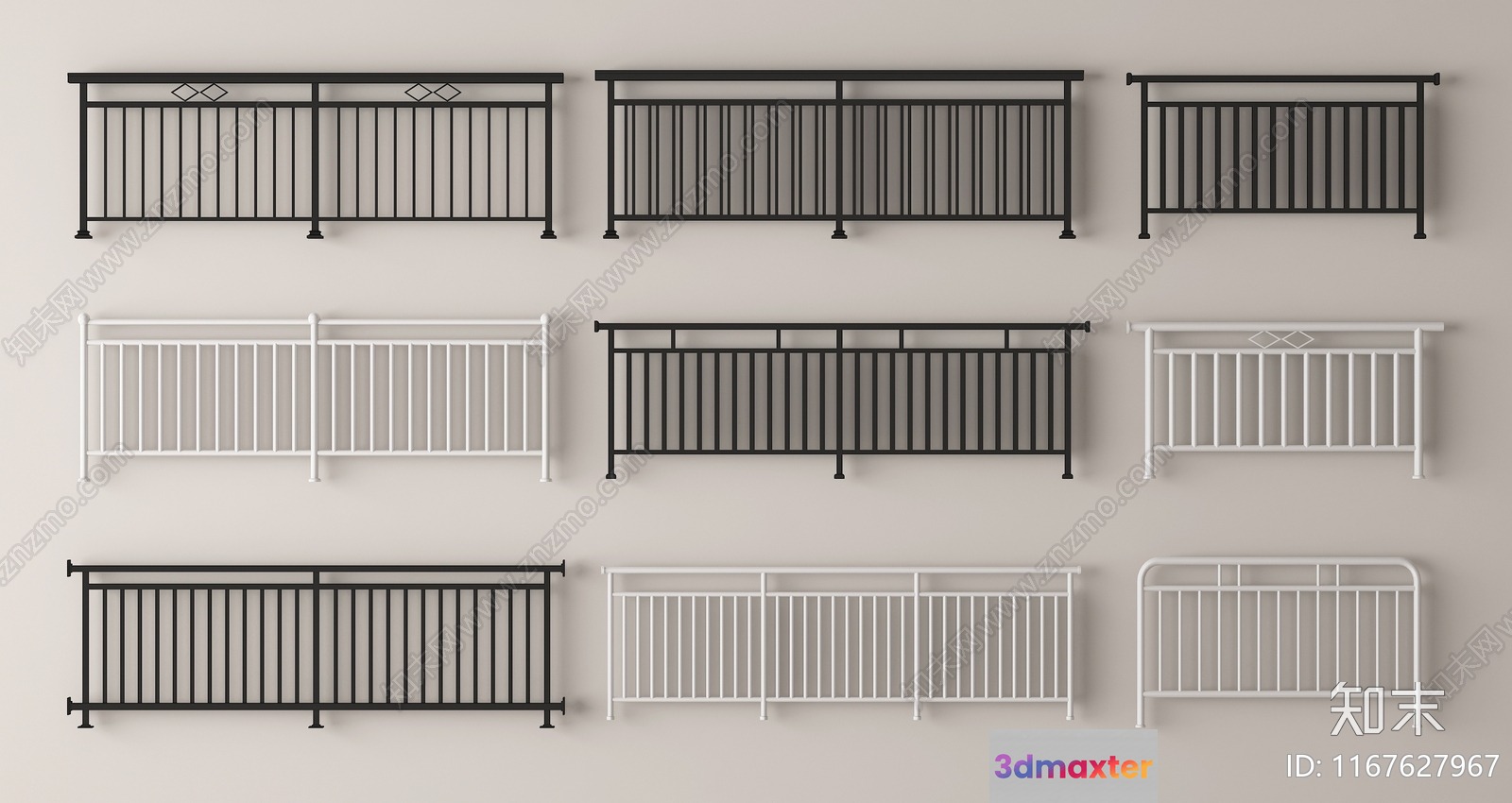 Bed Frames 3D Model - 1581 - VRAY Render