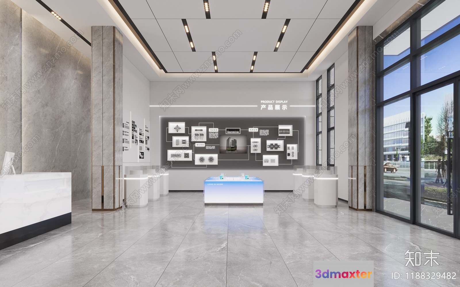 Modern Retail Store 3D Model - 19735 - CORONA Render
