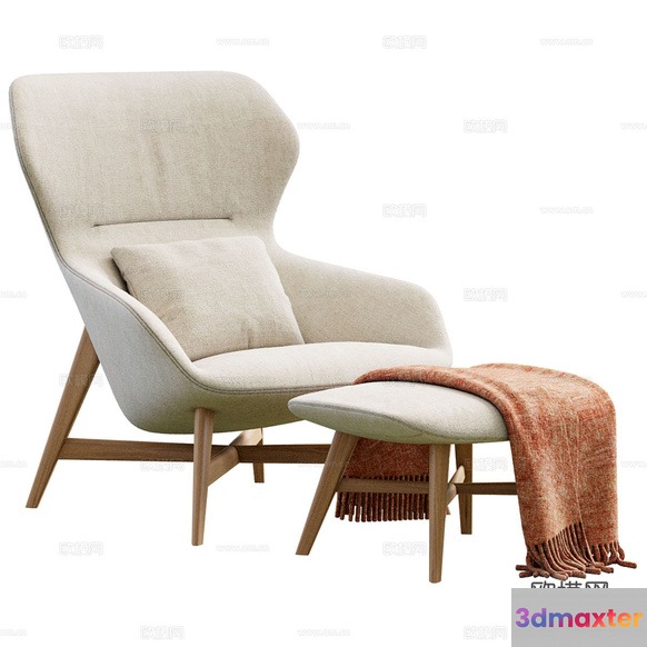 Cozy Living Room 3D Model - 15568 - CORONA Render