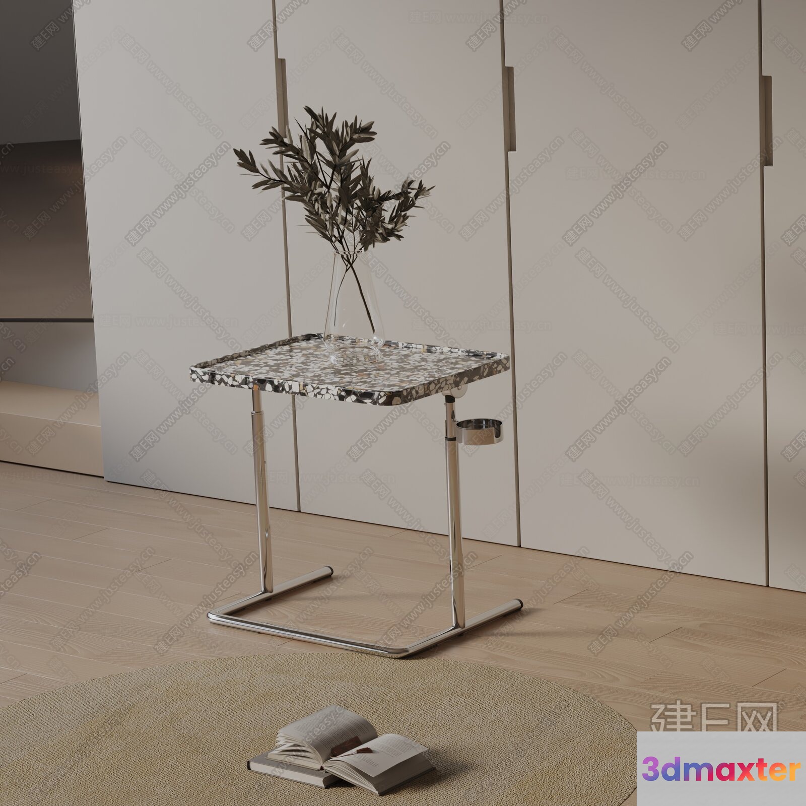 Modern Home Decor 3D Model - 14657 - VRAY Render