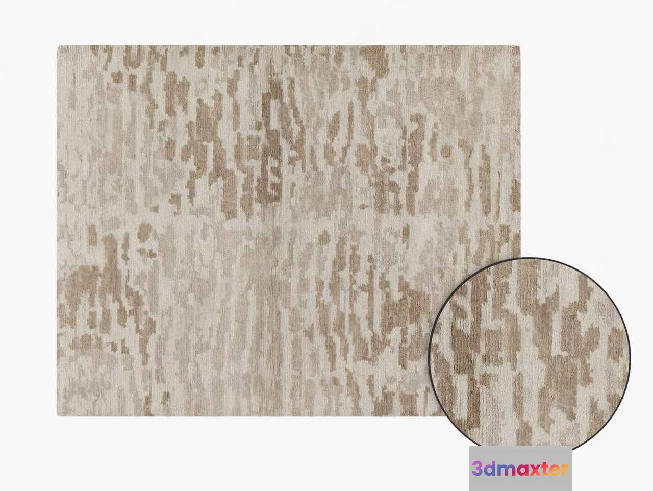 Modern Rug Design 3D Model - 8689 - CORONA Render
