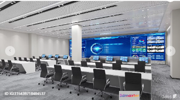 Conference Room Setup 3D Model - 5942 - VRAY Render