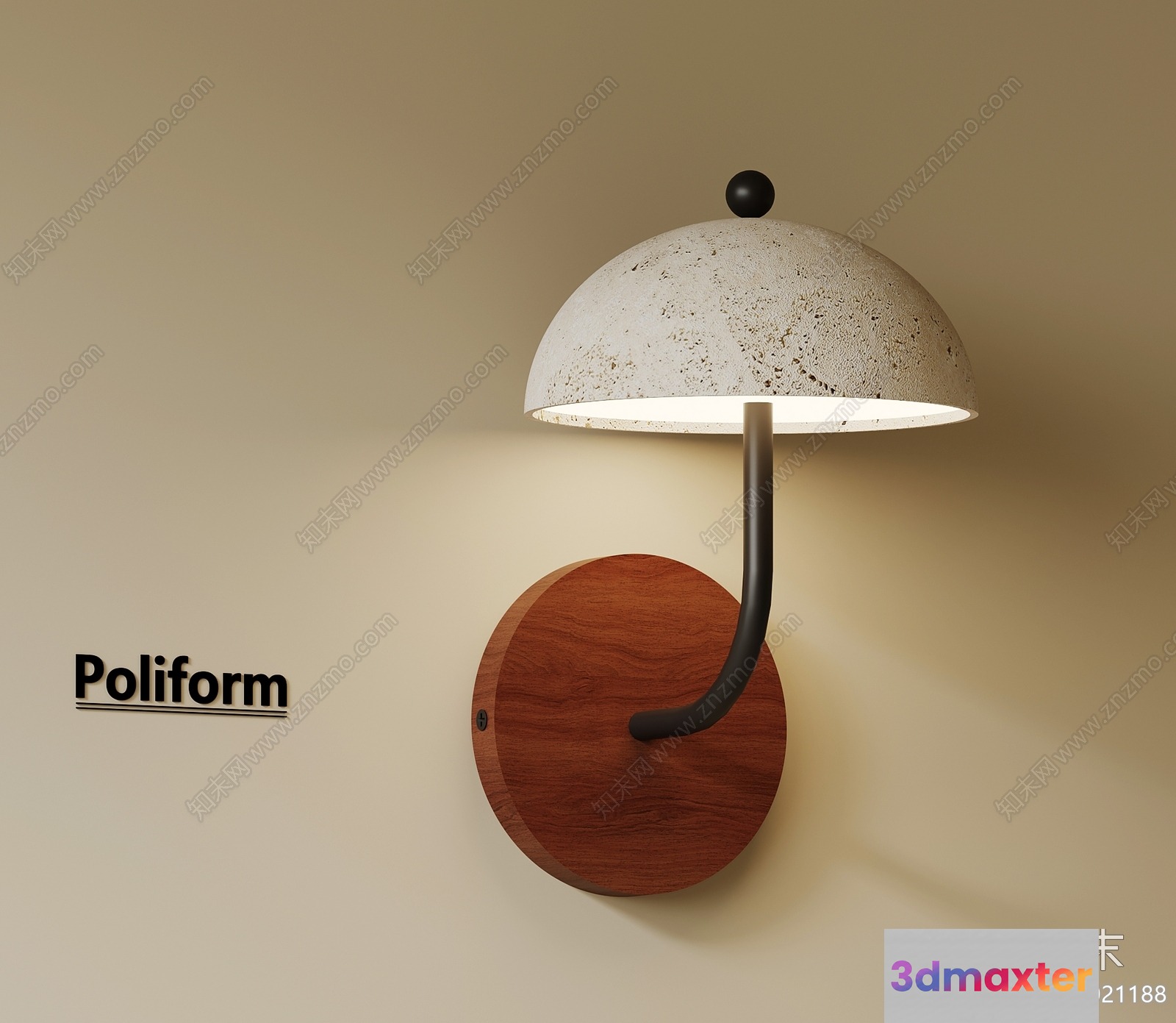Modern Light Fixture 3D Model - 5991 - VRAY Render