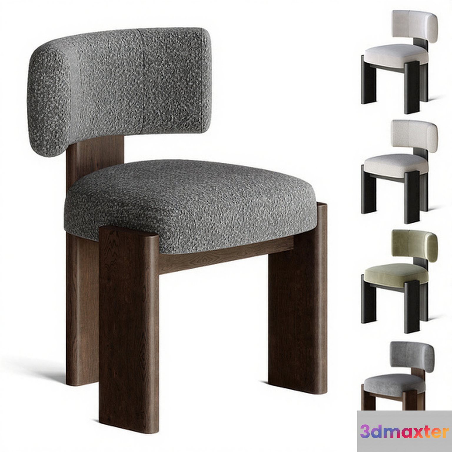 Wooden Chair 3D Model - 9597 - CORONA Render