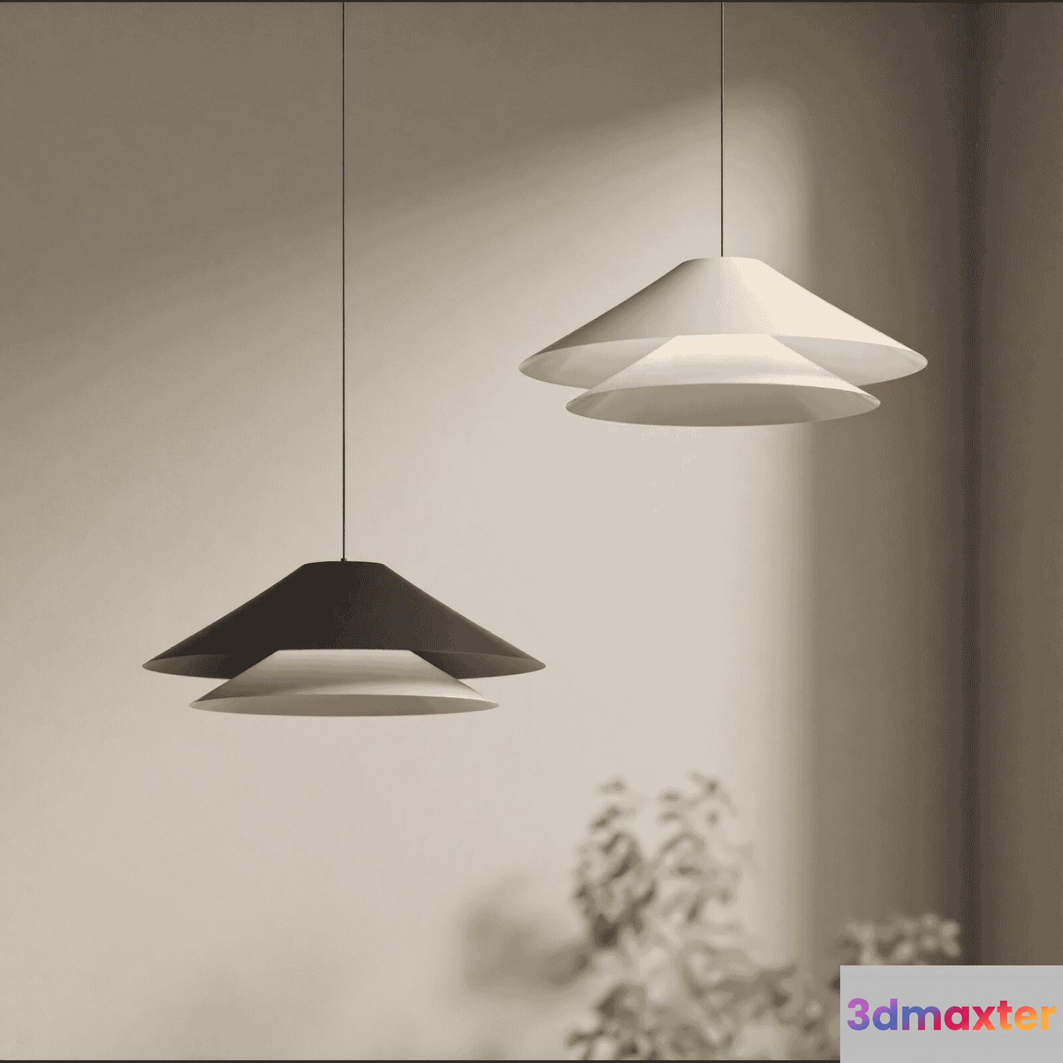 Modern Light Fixtures 3D Model - 14773 - VRAY Render