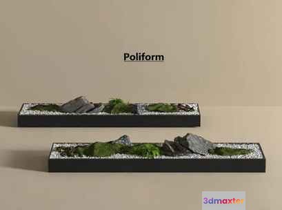 Poliform Furniture 3D Model - 5647 - VRAY Render