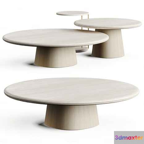 Modern Coffee Tables 3D Model - 161 - VRAY Render