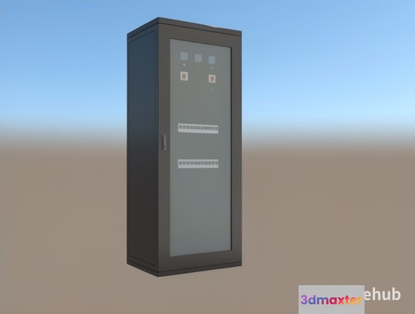 A 3D-Rendered Cabinet 3D Model - 23593 - VRAY Render