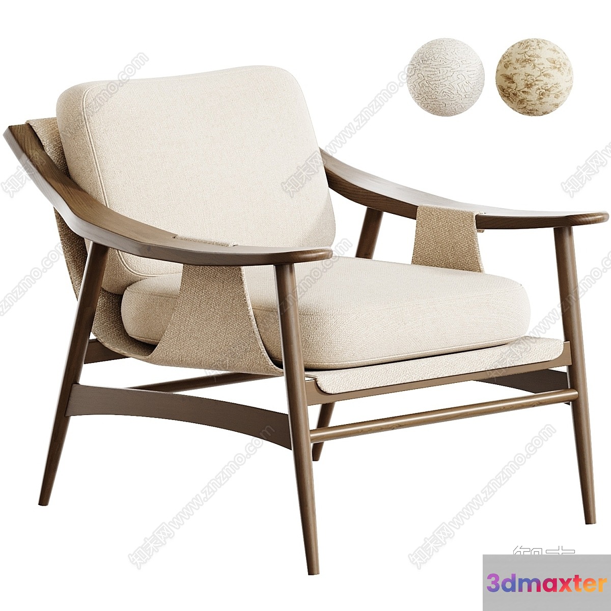 Wooden Chair 3D Model - 15803 - VRAY Render