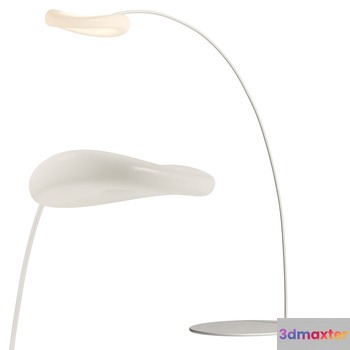 Modern White Lamp 3D Model - 6943 - VRAY Render