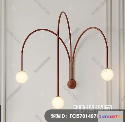 Modern Light Fixture 3D Model - 11652 - CORONA Render