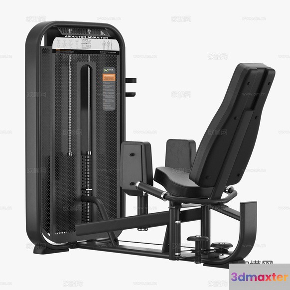 Modern Gym Equipment 3D Model - 18389 - VRAY Render