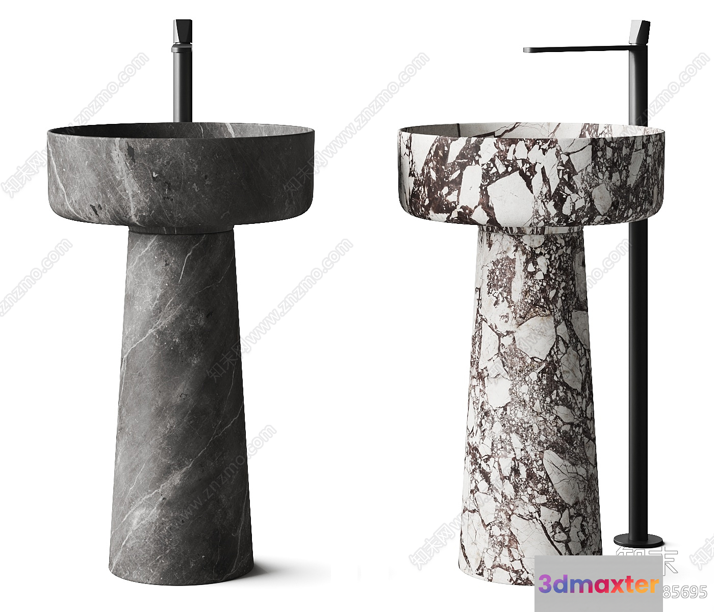 Modern Marble Sink 3D Model - 9730 - VRAY Render