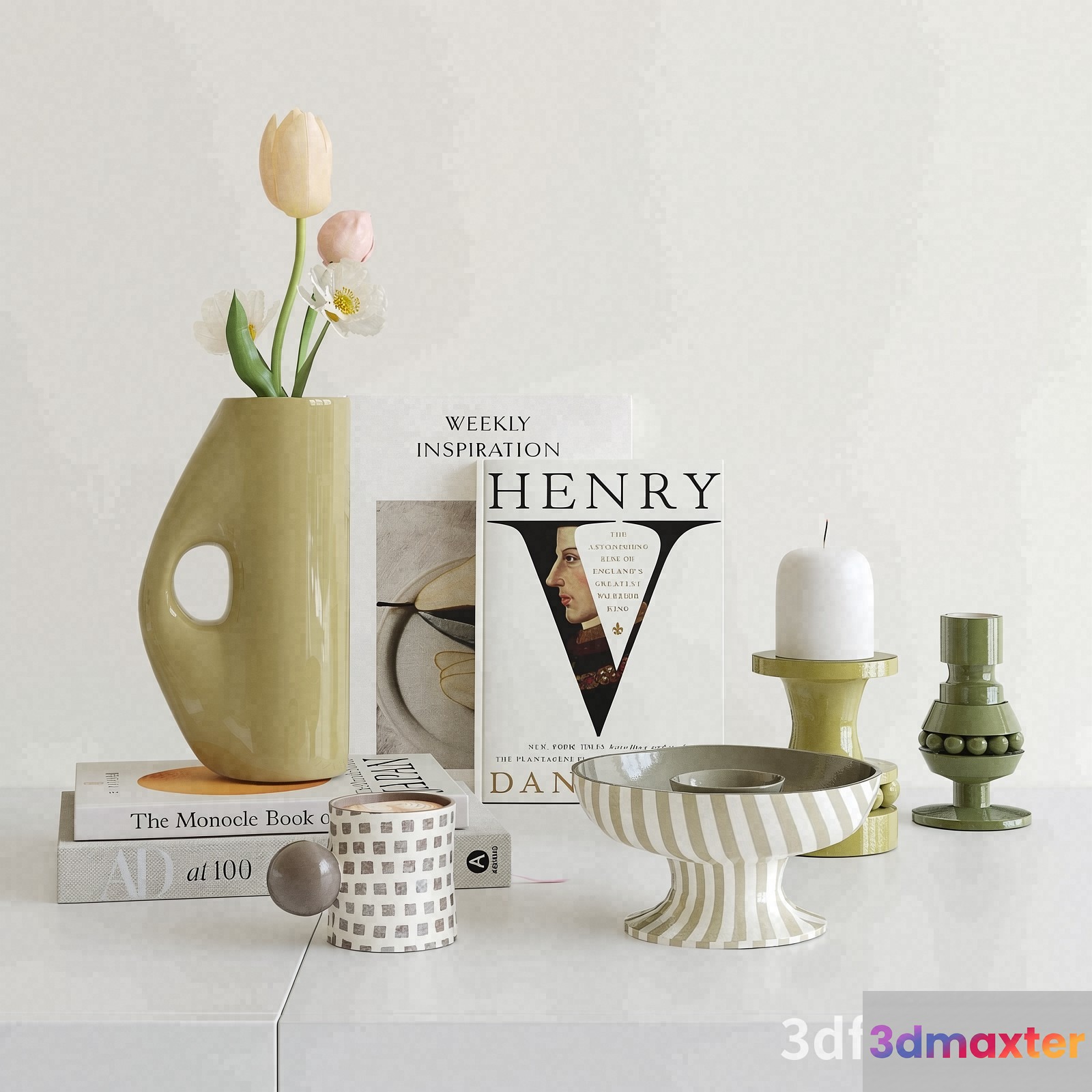 Cozy Home Decor 3D Model - 23339 - VRAY Render