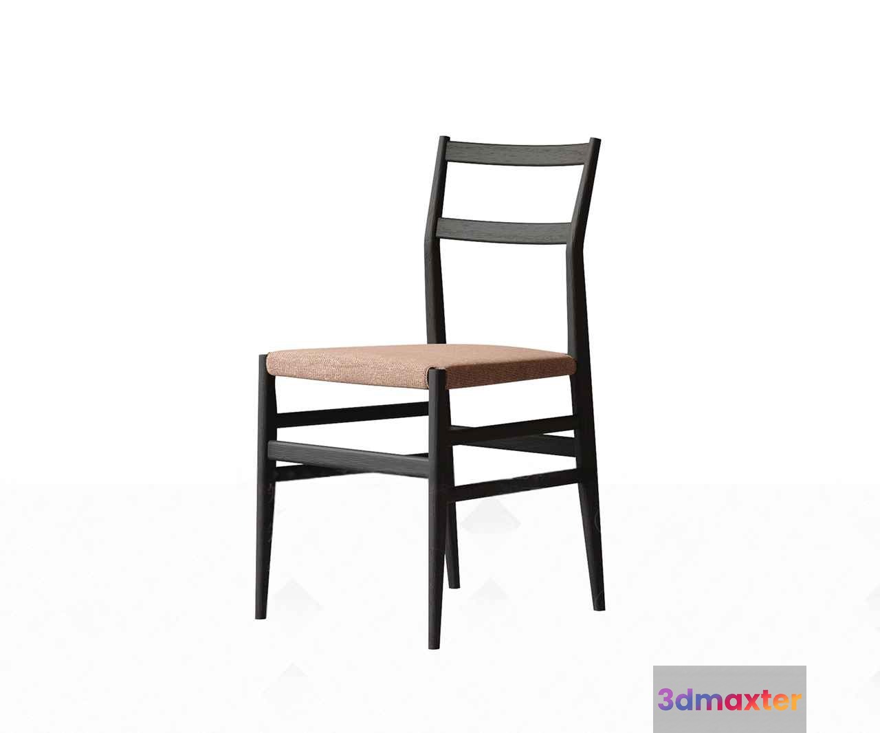A Wooden Chair 3D Model - 12942 - VRAY Render