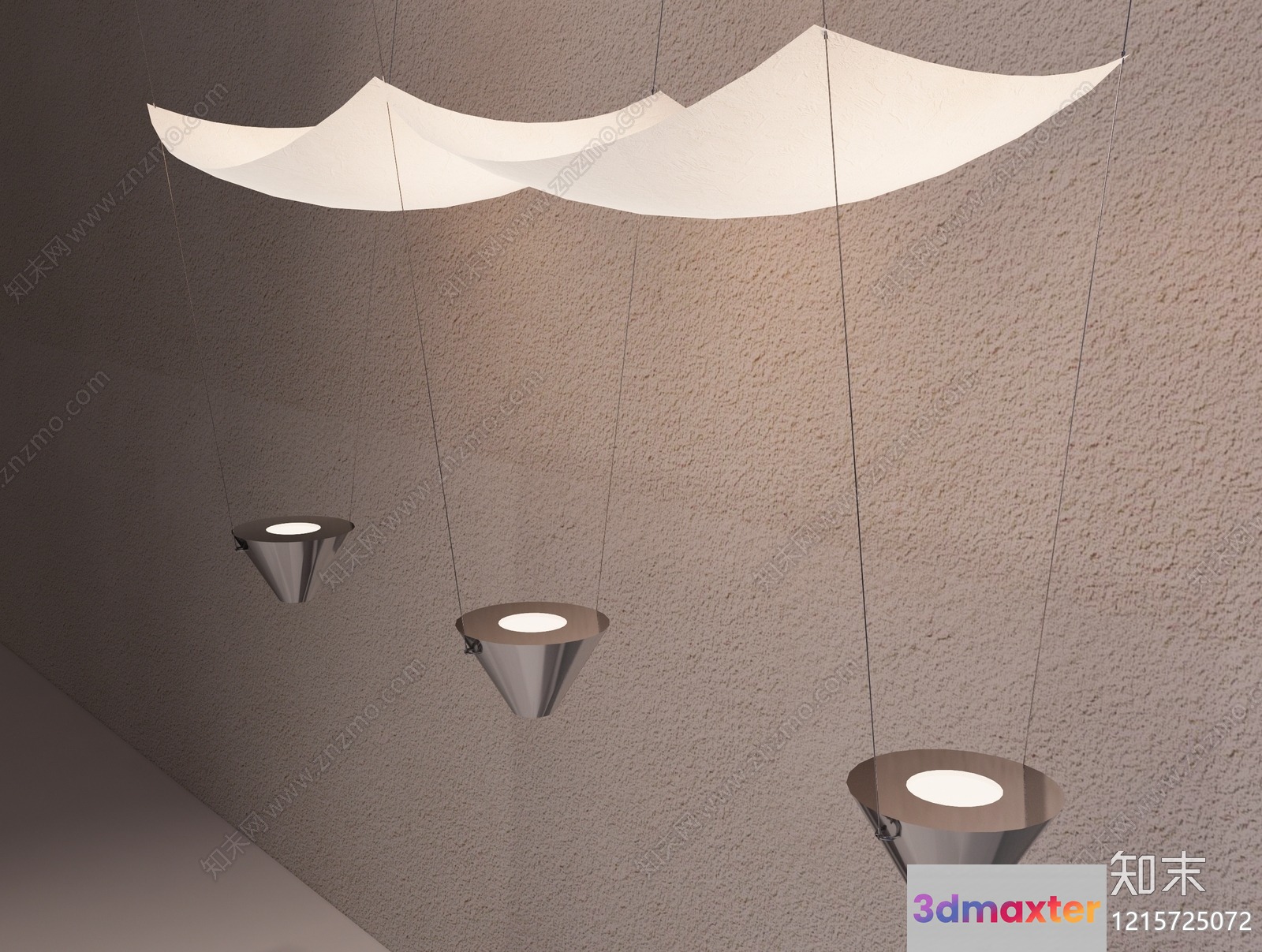 Modern Light Fixtures 3D Model - 17488 - VRAY Render